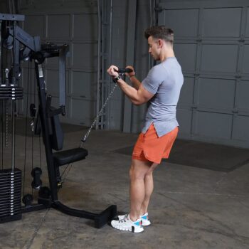 Body-Solid: Home Gym Equipment Set with Universal Weight Machine, Body Solid Leg Press Hack Squat, Chest Press, Leg Machines and Complete Bench Press for a Full Body Workout.