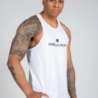 Carter Stretch Tank Top - White