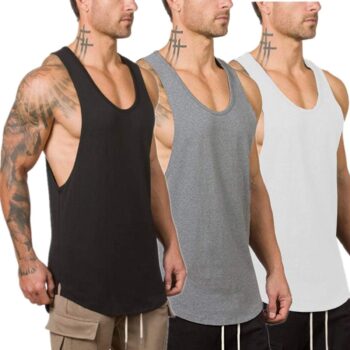 Muscle Killer 3 Pack Men's Muscle Gym Workout Stringer Tank Tops Bodybuilding Fitness T-Shirts