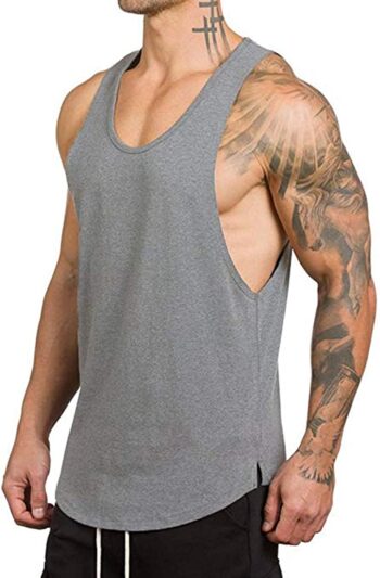 Muscle Killer 3 Pack Men's Muscle Gym Workout Stringer Tank Tops Bodybuilding Fitness T-Shirts