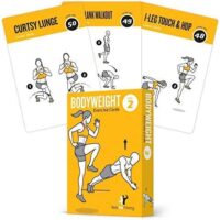 NewMe Fitness Workout Cards - Instructional Fitness Deck for Women & Men, Beginner Fitness Guide to Training Exercises at Home or Gym