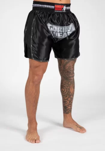 Piru Muay Thai Shorts - Black