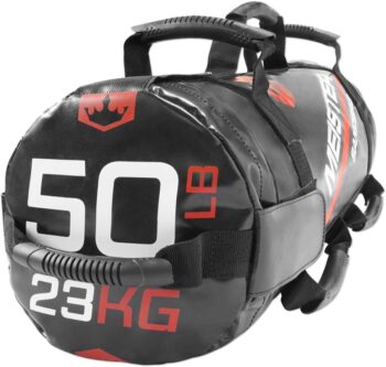 Meister 50lb Elite Fitness Sandbag Package w/ 3 Removable Kettlebells