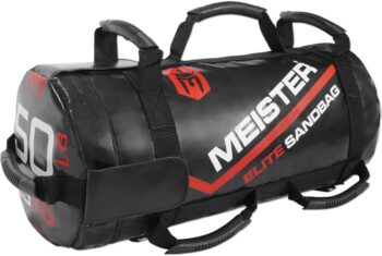 Meister 50lb Elite Fitness Sandbag Package w/ 3 Removable Kettlebells