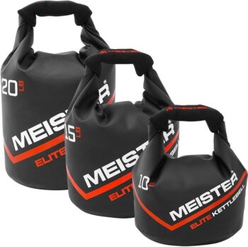 Meister 50lb Elite Fitness Sandbag Package w/ 3 Removable Kettlebells