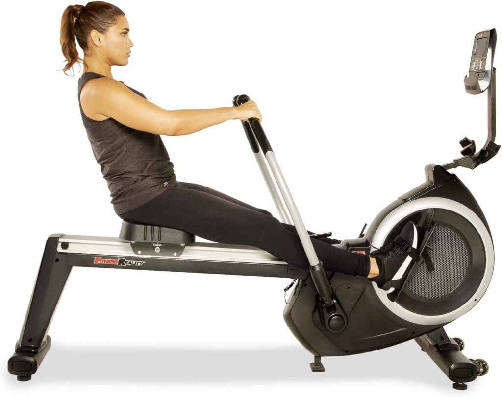 Fitness Reality 4000MR Magnetic Rowing Machine - Rowing...