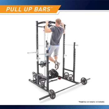 Marcy Home Gym Cage System Workout Station for Weightlifting, Bodybuilding and Strength Training MWM-7041