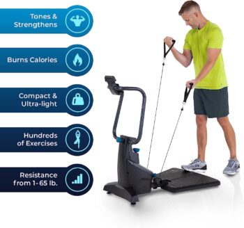 Teeter FitForm Home Gym Strength Trainer - Low-Impact Total Body Cable Resistance - TeeterMove Personal Training App