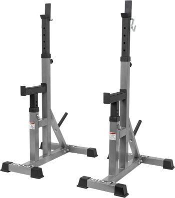 Valor Fitness BD-2 Independent Bench Press Stands with Adjustable Uprights and Safety Catches