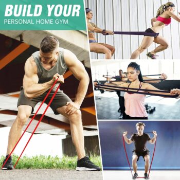 Alllvocles Resistance Band, Pull Up Bands, Pull Up Assistance Bands, Workout Bands, Exercise Bands, Resistance Bands Set for Legs, Working Out, Muscle Training, Physical Therapy, Shape Body, Men Women