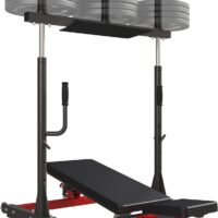 GMWD Vertical Leg Press Machine, Leg Strength Training Machine with Linear Bearing, Lower Body Special