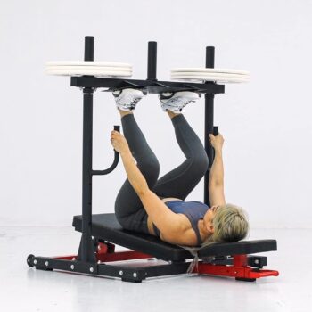 GMWD Vertical Leg Press Machine, Leg Strength Training Machine with Linear Bearing, Lower Body Special