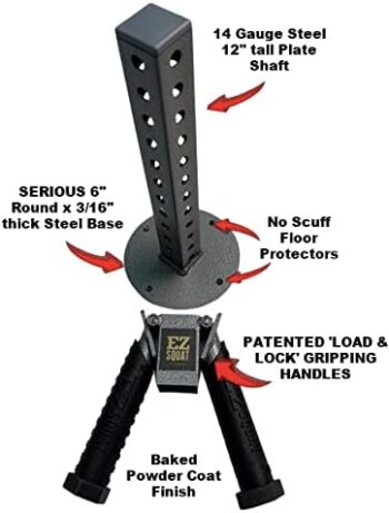 LPGmuscle EZ SQUAT Plate load