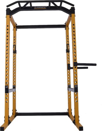 Powertec Fitness Power Rack, Yellow