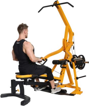 Powertec Fitness Workbench Leversystem - Fully Adjustable Bench Design with 500 lbs Max Load Capacity