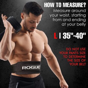 Rogue 5" Nylon Weightlifting Belt (Large)