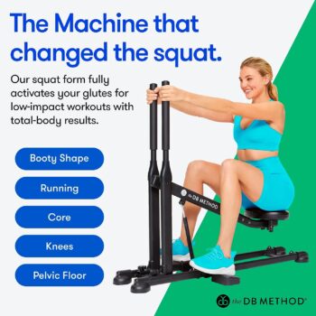 The DB Method Squat Machine - Low-Impact Workouts, Total-Body Results