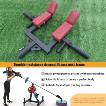 KORIKAHM Viking Press Landmine Handle for 2-Inch Olympic Barbell, T-Bar Row Attachment Core Strength Training Accessories, Shoulder Press Landmine Attachment Equipment