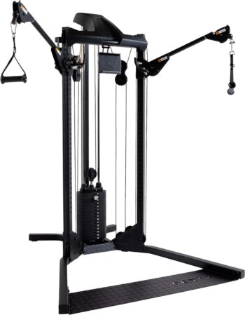 Centr 1 Home Gym Functional Trainer - Compact Home Workout Machine with Accessories - 2 x 165 lb Weight Stacks - Smooth Glide Cable Machine - Includes 3 Month Membership for Centr by Chris Hemsworth