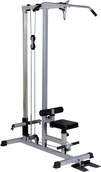 GDLF LAT Pull Down Machine Low Row Cable Fitness Exercise Body Workout Strength Training Bar Machine