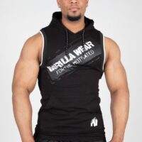 Loretto Hooded Tank Top - Black