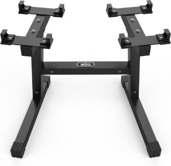 Nuobell Adjustable Dumbbell Rack and Stand. Perfect Home-Gym Dumbell Rack for At-Home Nuobell Workouts. Safe, Convenient and Prevents Accidents. This is a Nuobell Dumbbell Rack Stand Only, No Weights Included