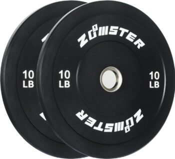 Bumper Plate Olympic Weight Plate Bumper Weight Plate with Steel Insert Strength Training Weight Lifting Plate