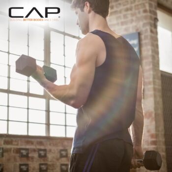 CAP Barbell Coated Dumbbell Weight | Multiple Handle Options