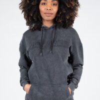 Crowley Women's Oversized Hoodie - Washed Gray