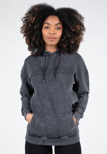 Crowley Women's Oversized Hoodie - Washed Gray