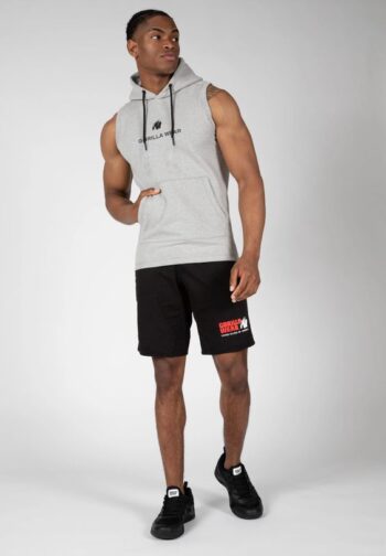 Lincoln Sleeveless Hoodie - Gray