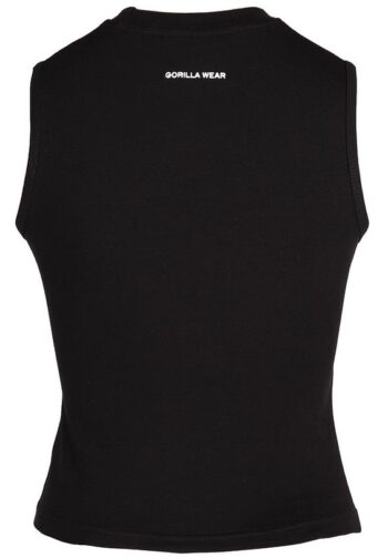 Livonia Crop Top -Black