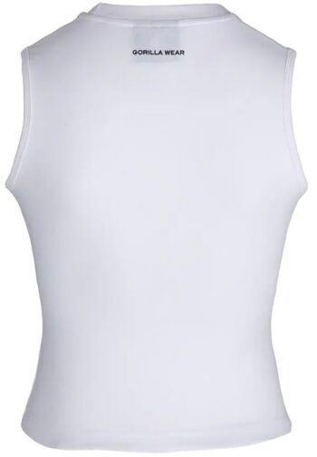 Livonia Crop Top - White