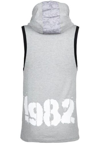 Loretto Hooded Tank Top - Gray