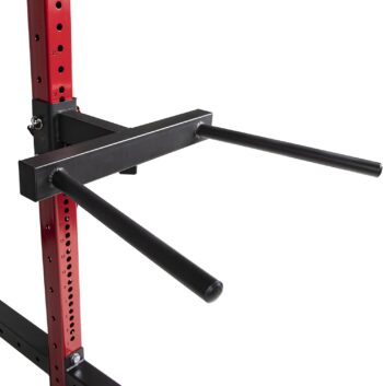 Signature Fitness 1,000 Pound Capacity 3” x 3” Power Cage Power Rack Squat Stand, Includes J-Hooks and Safety Spotter Arms, Optional Conversion Kits and Accessories