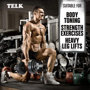 TELK Adjustable Dumbbells, Available for 45, 65, 105 and 200 lbs