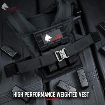 WOLF TACTICAL Weighted Training Vest - Weighted Vest Men Strength Training Weight Vests Workout Vest Weight Vest for Men