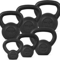 Yes4All Kettlebell Sets for Women/Men, Strength Training Kettlebells from Beginner to Intermediate Level, 25-105lbs