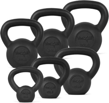 Yes4All Kettlebell Sets for Women/Men, Strength Training Kettlebells from Beginner to Intermediate Level, 25-105lbs