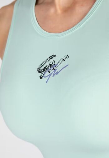 Zion Crop Top - Mint Green