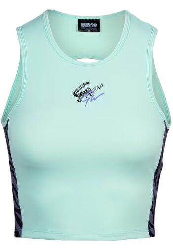 Zion Crop Top - Mint Green