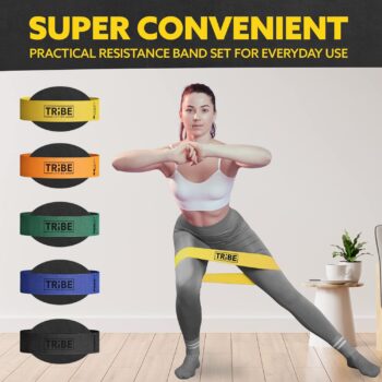 Fabric Resistance Bands for Working Out - Booty Bands for Women and Men - Exercise Bands Resistance Bands Set - Workout Bands Resistance Bands for Legs - Fitness Bands