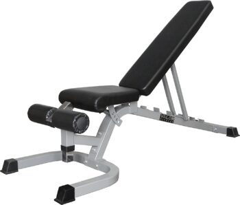 Valor Fitness Adjustable Weight Bench Flat, Incline, Decline Bench Press with Leg Support - Great Workout Benches for Home