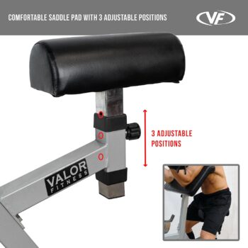 Valor Fitness CB-11 Standing Arm Curl Station for Strength Training w/Pivot and Contoured Arm Rest