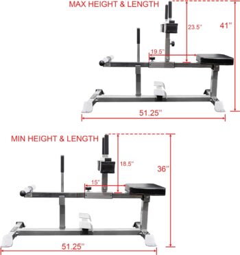 Valor Fitness CC-5 Seated Calf Machine Home Gym Equipment Leg Exercise Strength Training Workout Raises Strengthen Calves and Legs