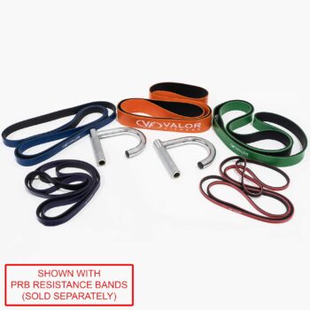 Valor Fitness MB-7 Resistance Band Handles for Resistance Band Workout Garage & Home Gym Exercise