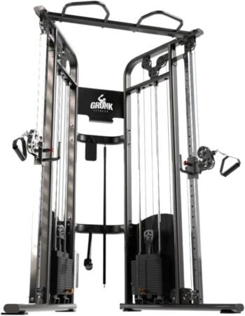 Gronk Fitness Functional Trainer with Dual Weights Stack for Cable Workout