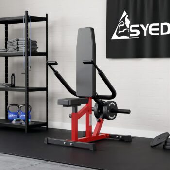 syedee Seated Dip Machine Plate Loaded- Tricep Dip Press Machine with Cable Bar for Biceps Chest Training, Hold up to 400LBS