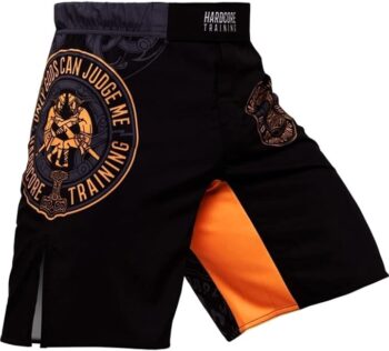 Hardcore Training Fight Shorts Men's Boxing MMA Combat BJJ Grappling Fitness Muay Thai Kickboxing No Gi