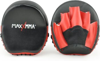 MaxxMMA Micro Focus Punch Mitts - Boxing MMA Training Fitness Kickboxing Muay Thai